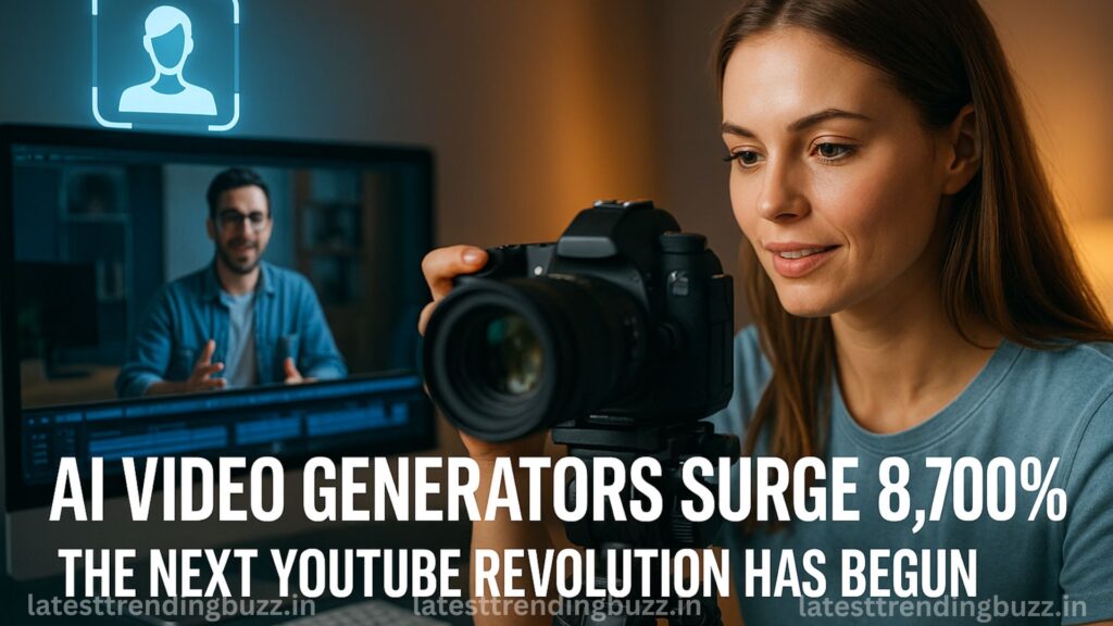 AI Video Generators Surge 8,700% — The Next YouTube Revolution Has Begun 1 AI video generators 2025 latest