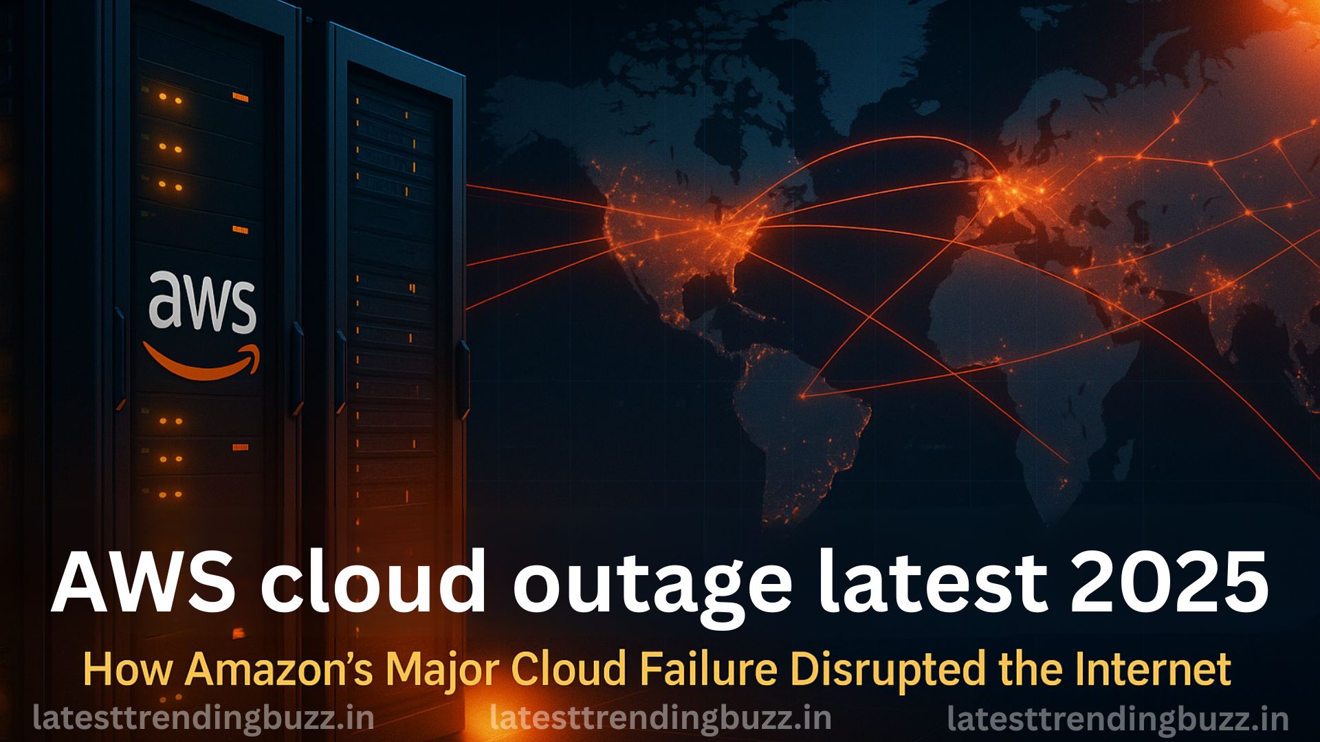 AWS cloud outage latest 2025