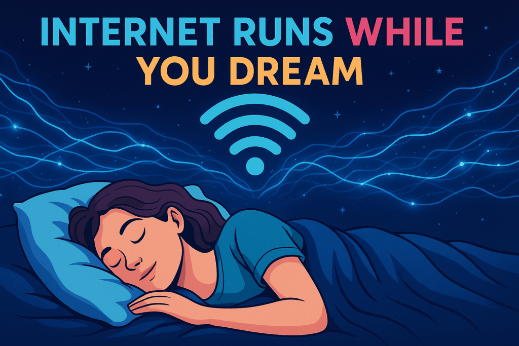 Internet Runs While You Dream