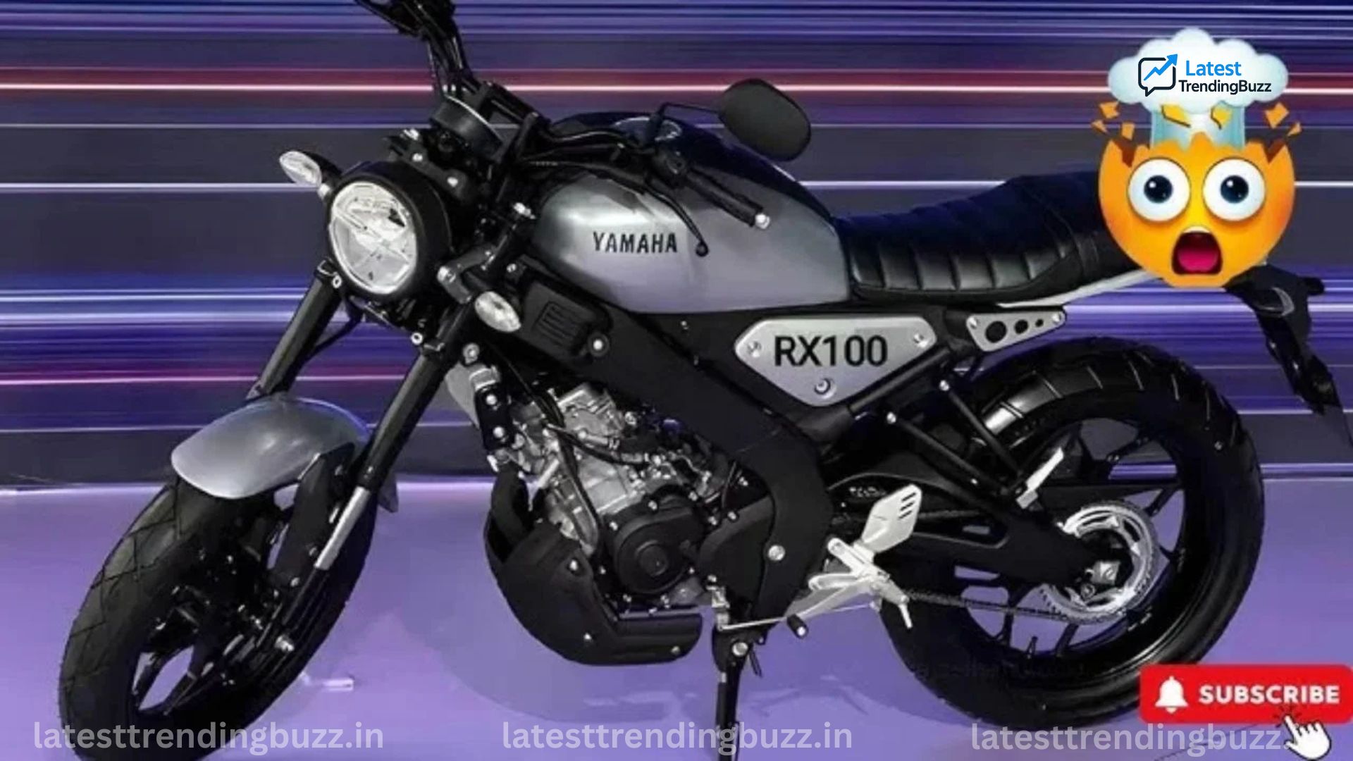 Old Yamaha RX 100 latest 2025