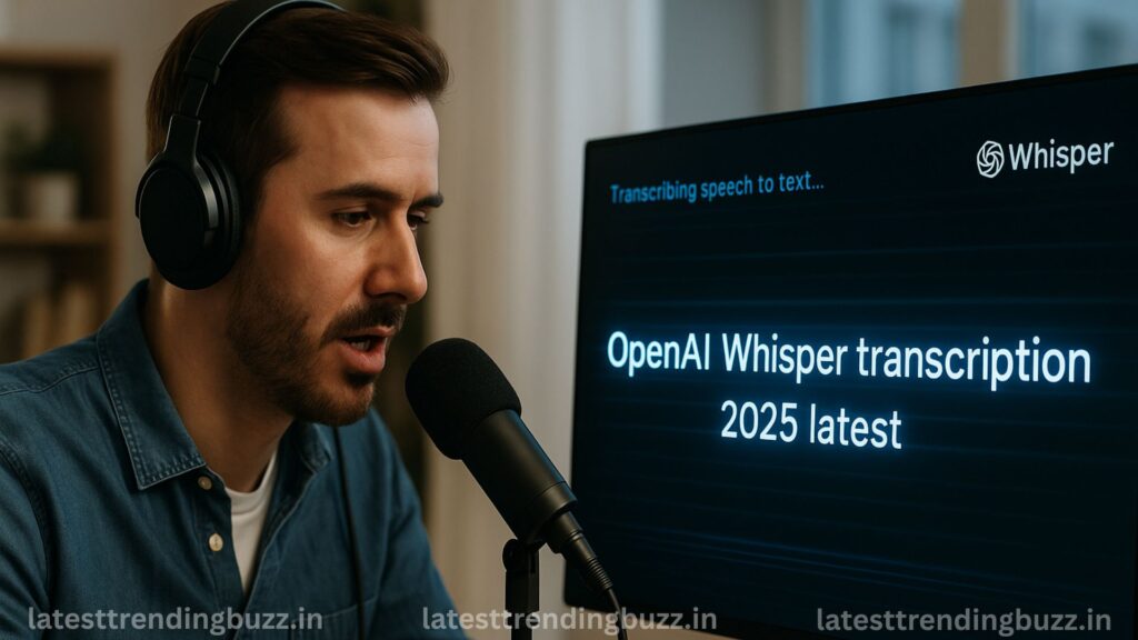 Whisper by OpenAI Is Changing Transcription Forever Here’s How It Works 1 OpenAI Whisper transcription 2025 latest