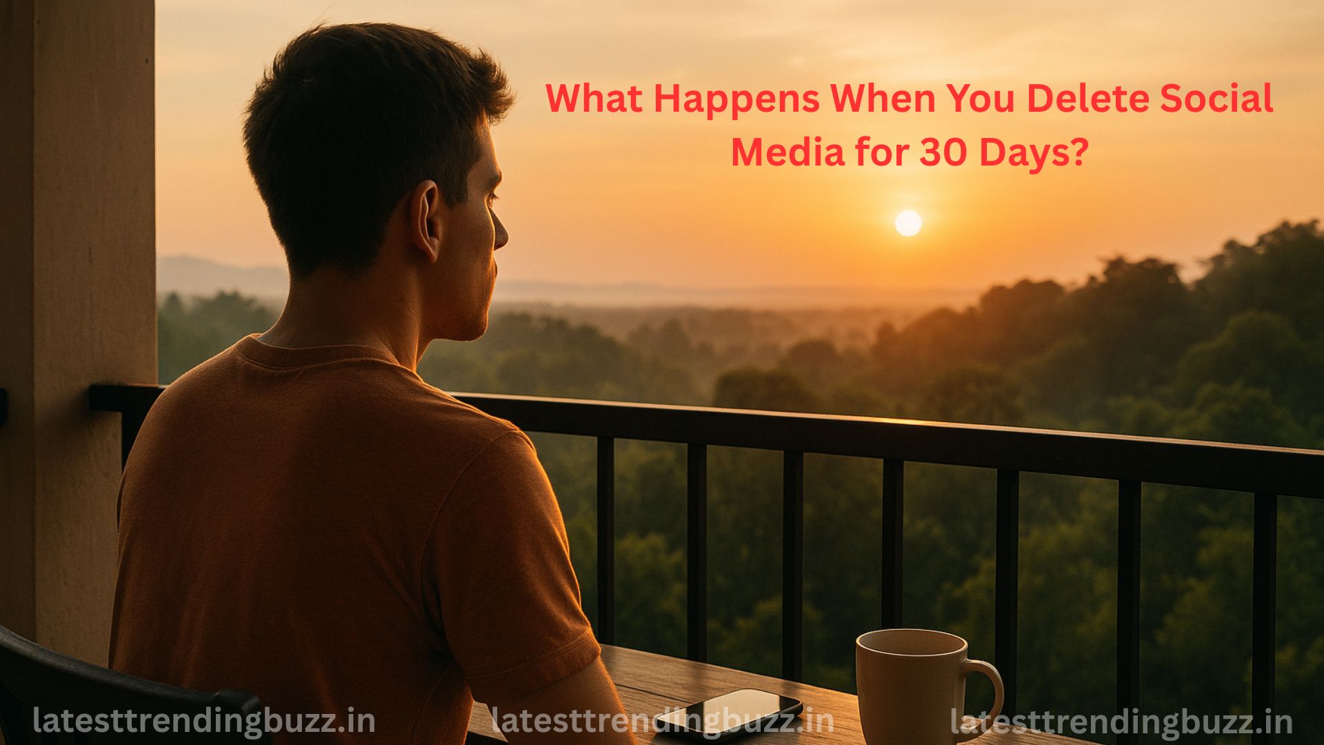 What Happens When You Delete Social Media for 30 Days?