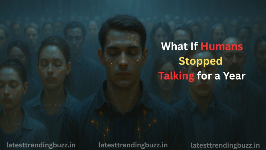 What If Humans Stopped Talking for a Year