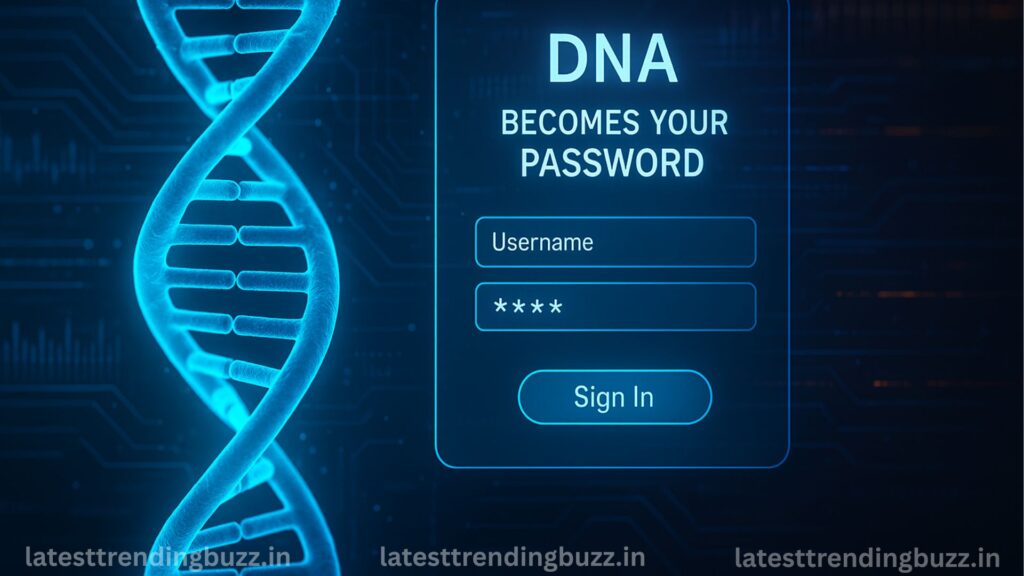 When Your DNA Becomes Your Password
