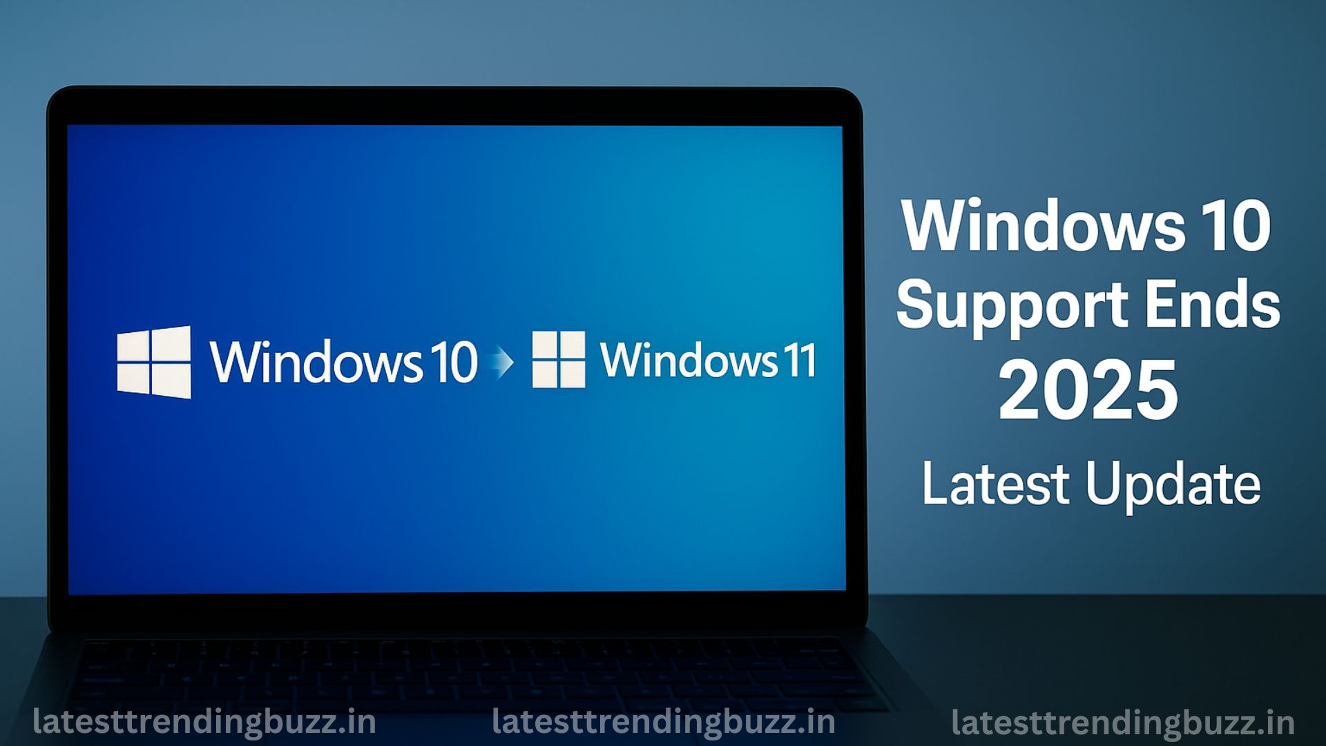 Windows 10 support ends 2025 latest update