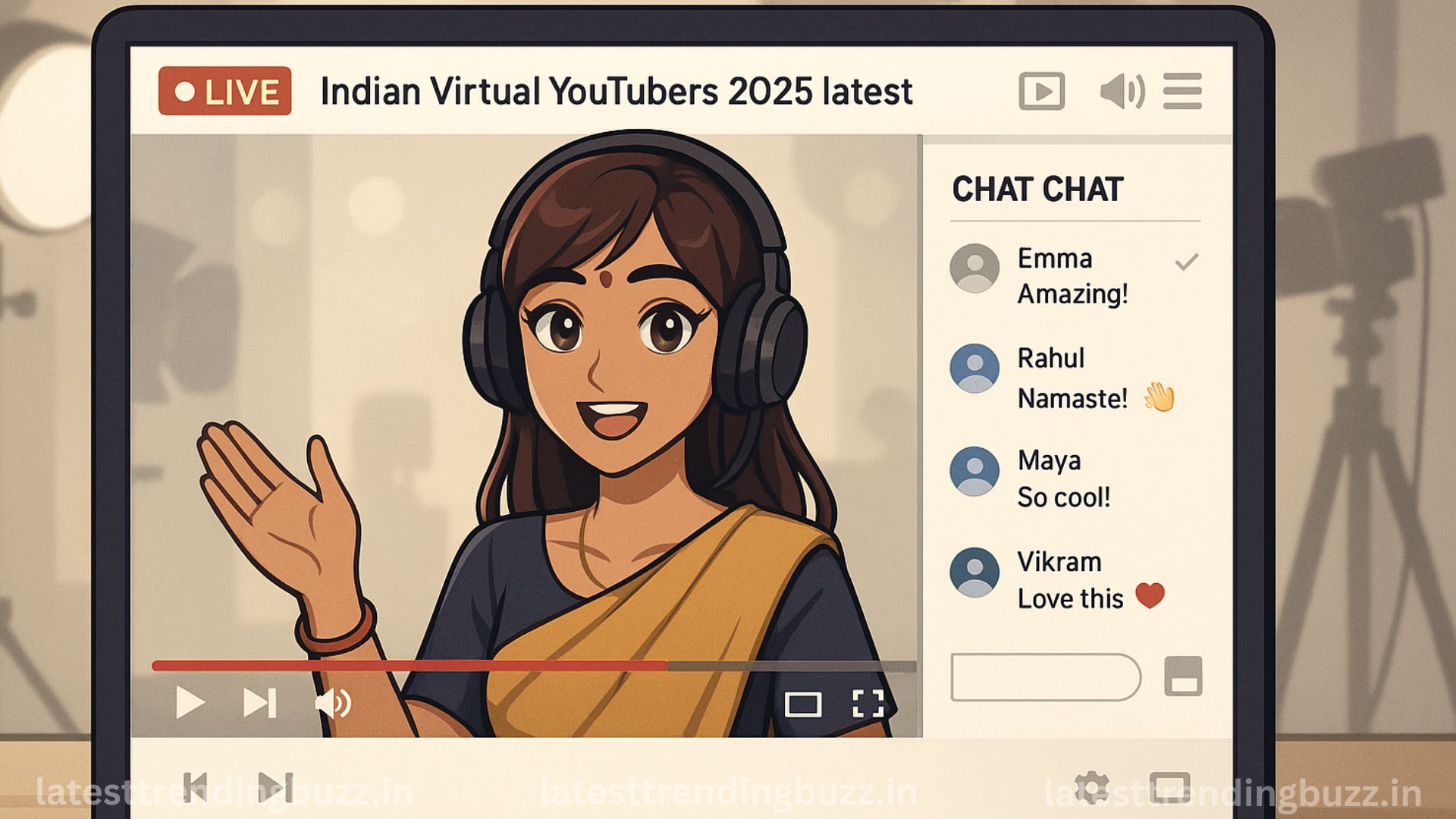 Indian Virtual YouTubers 2025 latest