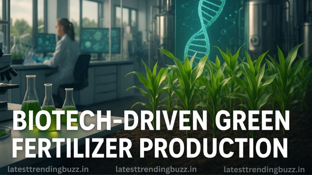 biotech driven green fertilizer production