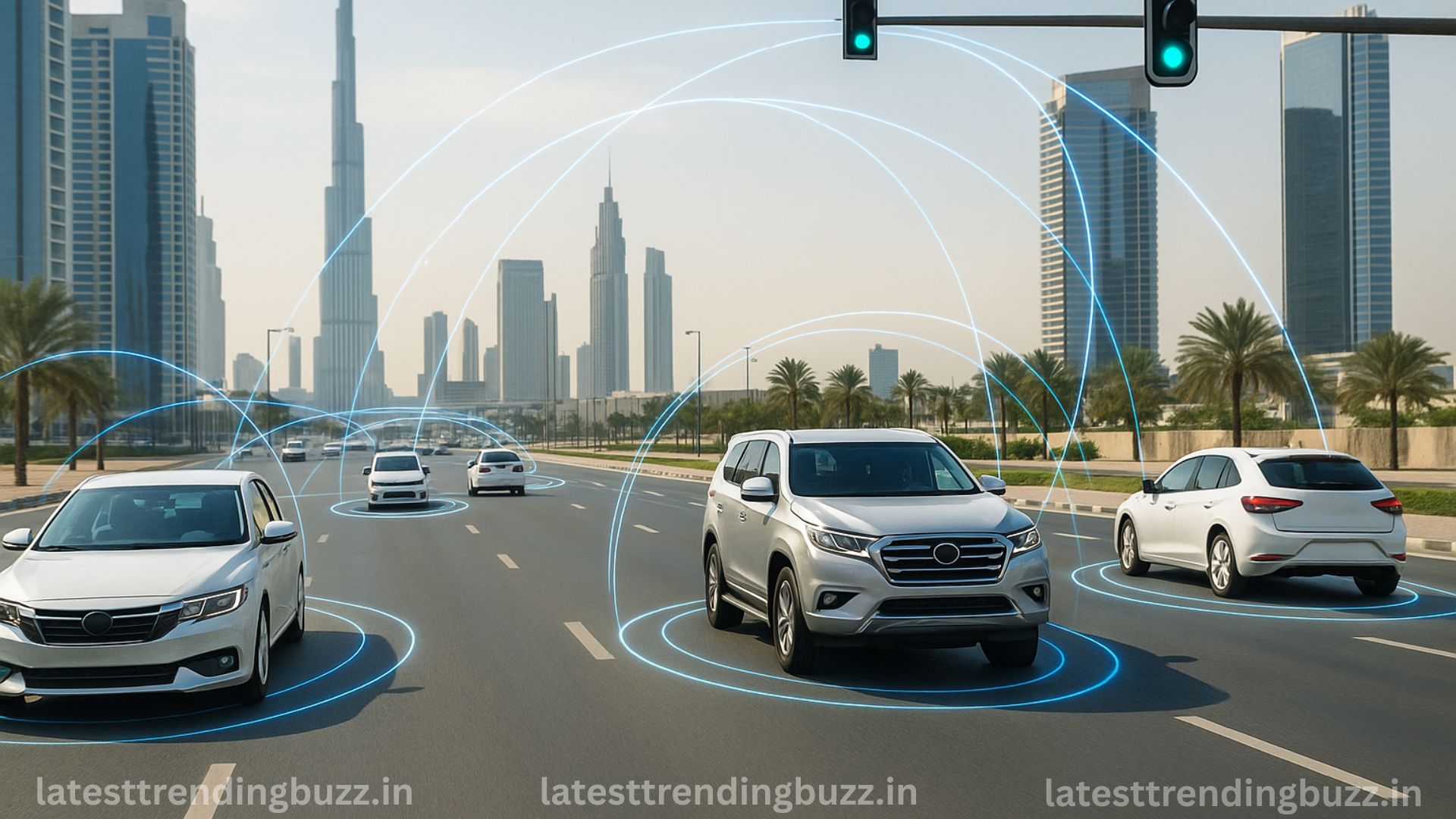 Dubai AI traffic system latest 2025