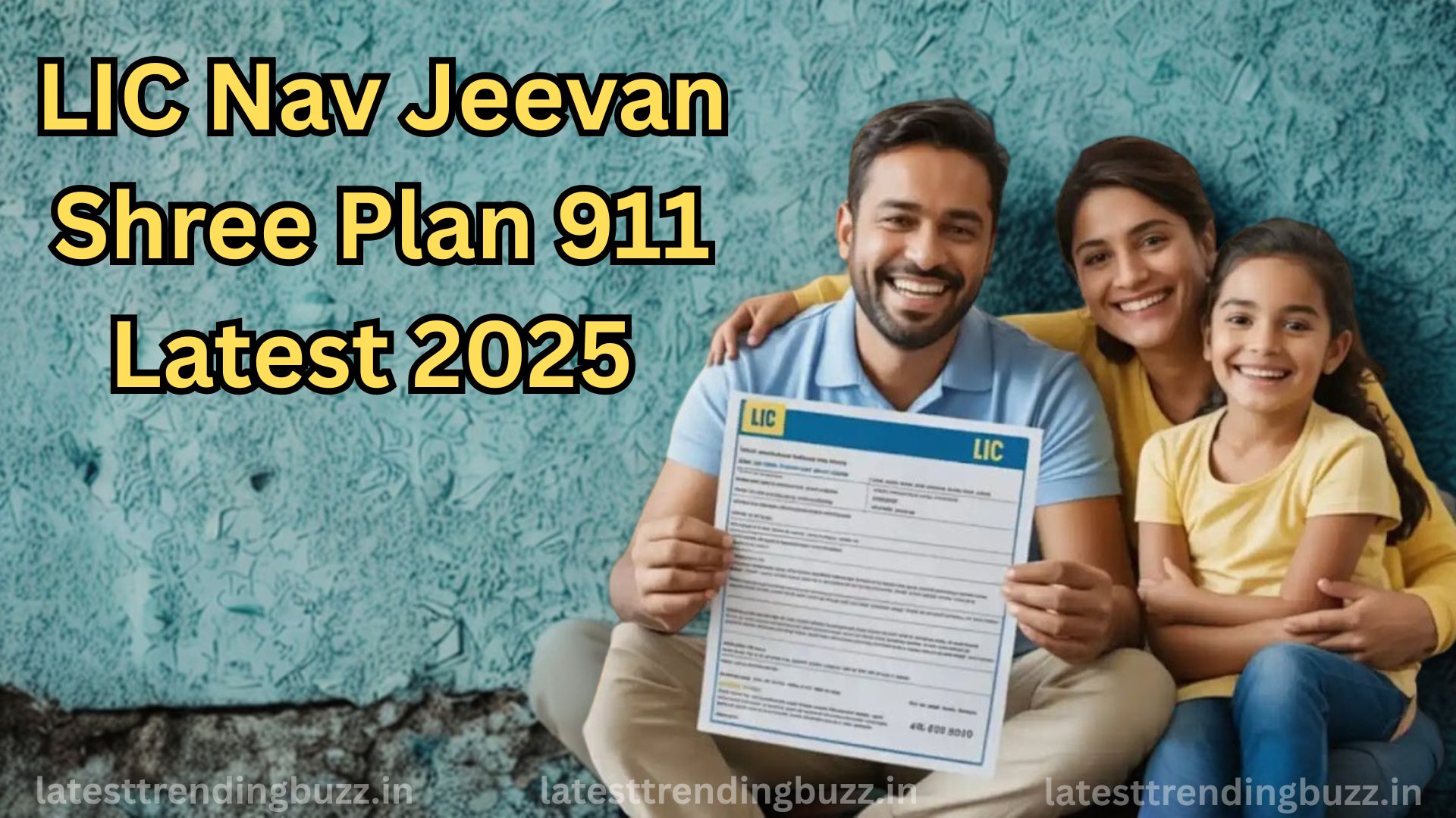 LIC Nav Jeevan Shree Plan 911 Latest 2025