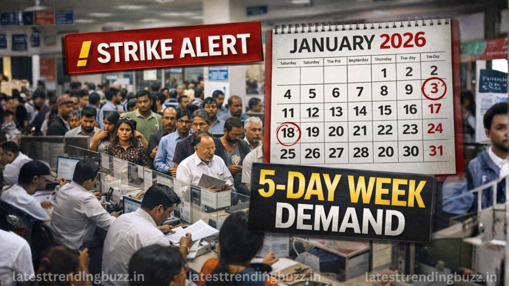 Bank Staff 5-Day Week Strike Jan 2026