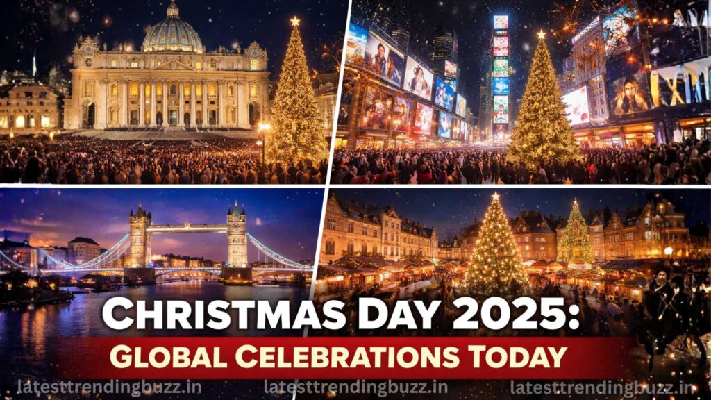 Christmas Day 2025 global celebrations today