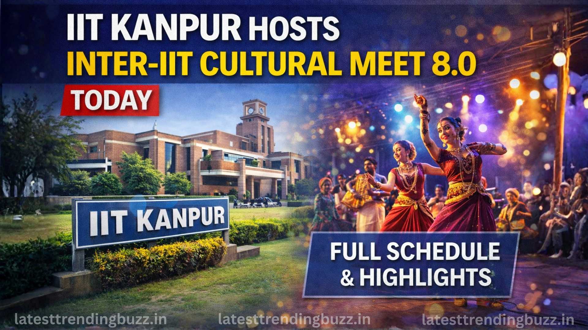 IIT Kanpur Inter-IIT Cultural Meet 8.0