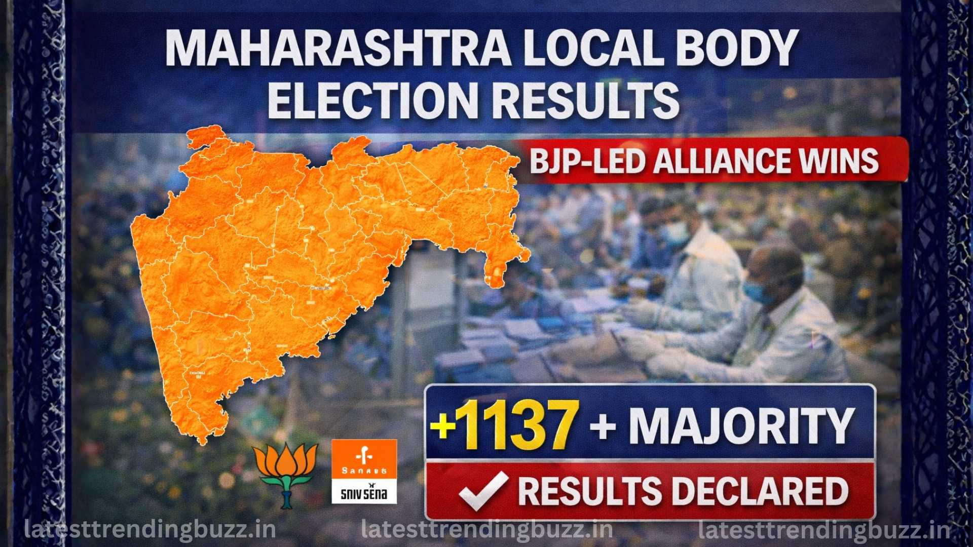 Maharashtra local body election results