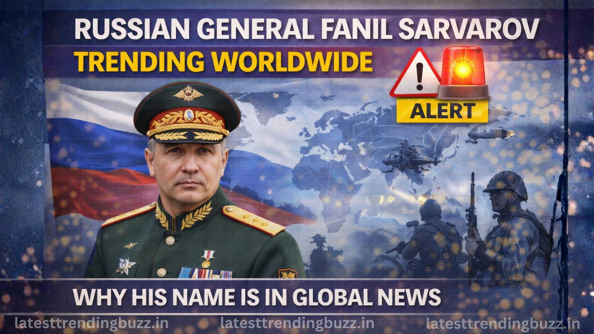 Russian General Fanil Sarvarov trending