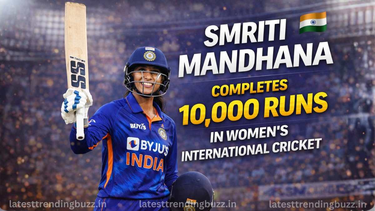 Smriti Mandhana 10000 Runs