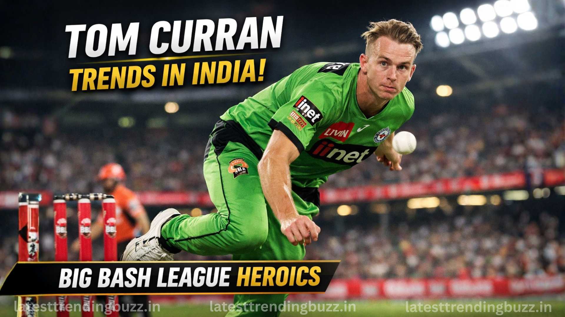 Tom Curran trending in India