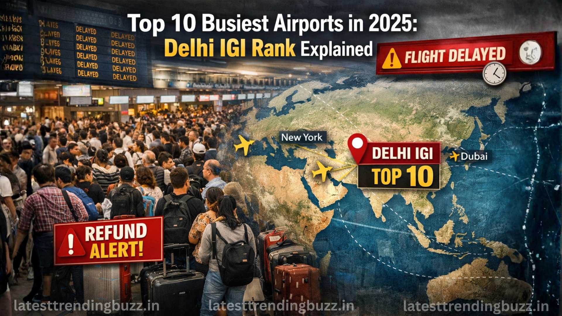 Top 10 Busiest Airports in 2025