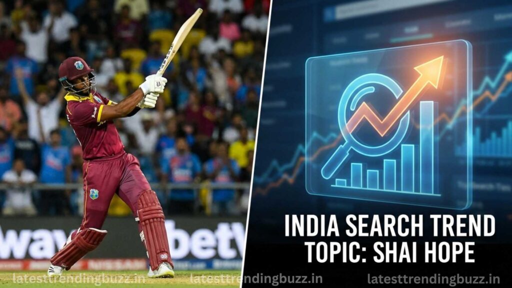 Shai Hope today trending searches