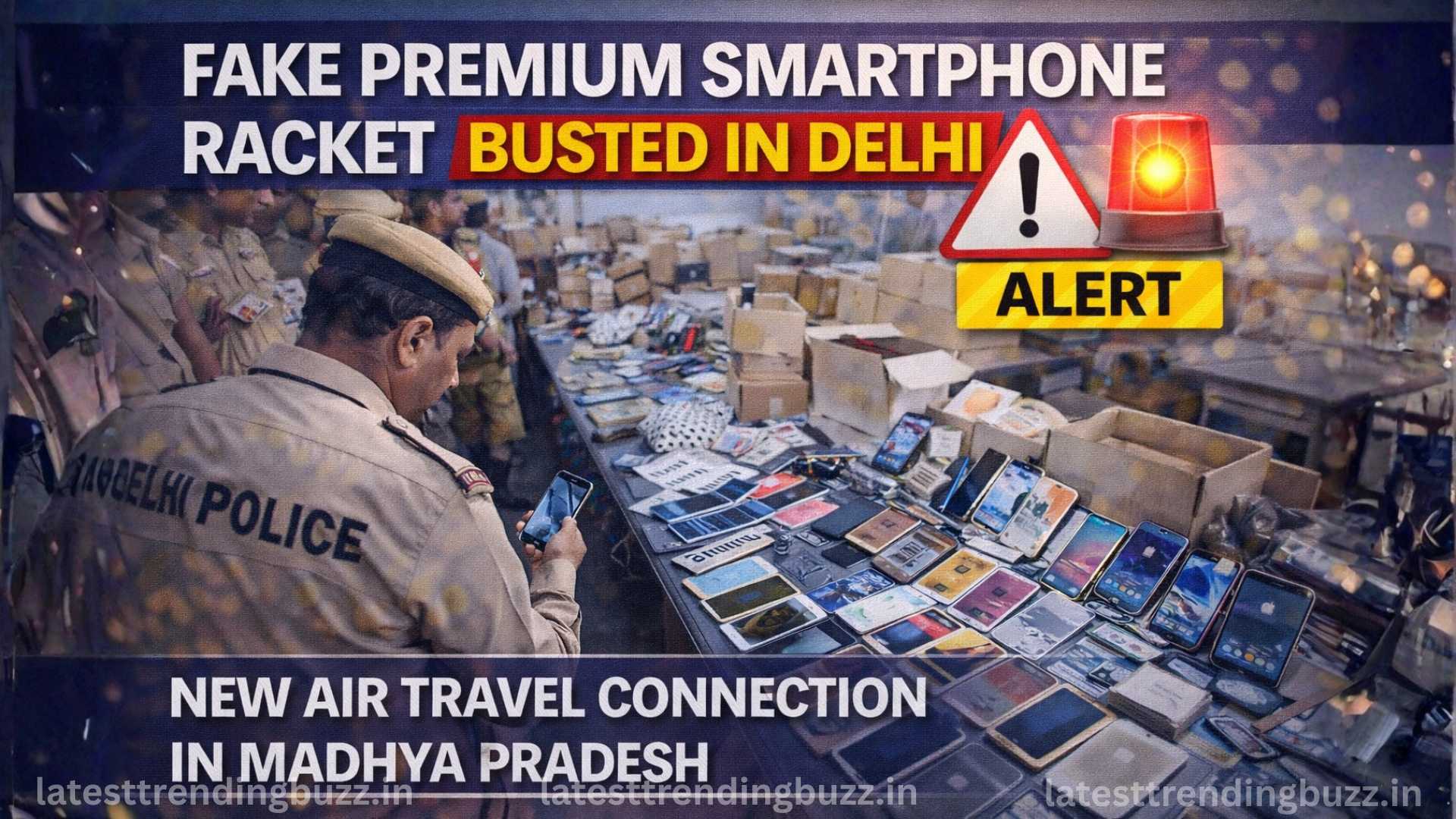 fake premium phone manufacturing racket