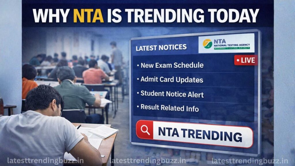 NTA trending searches