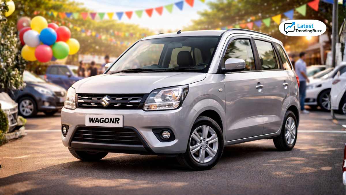Best selling car 2025 in India – Maruti Suzuki WagonR