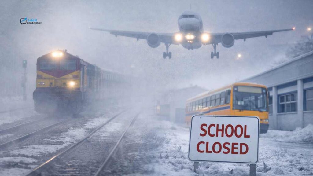 Severe Cold Wave Hits North India: Schools, Trains, Flights Affected 1 Severe cold wave North India