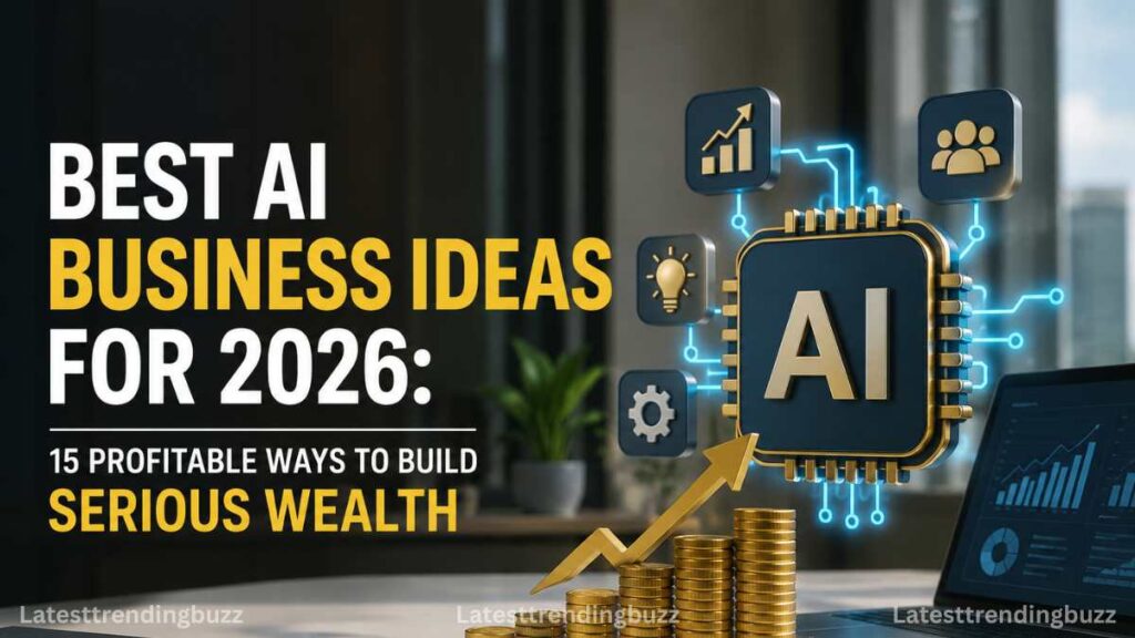 Best AI Business Ideas for 2026: 15 Ways to Build Serious Wealth 1 AI Business Ideas for 2026