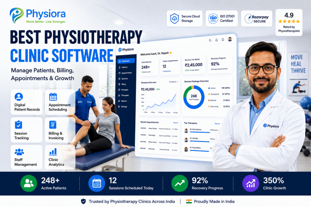 Physiotherapy Clinic Management Software