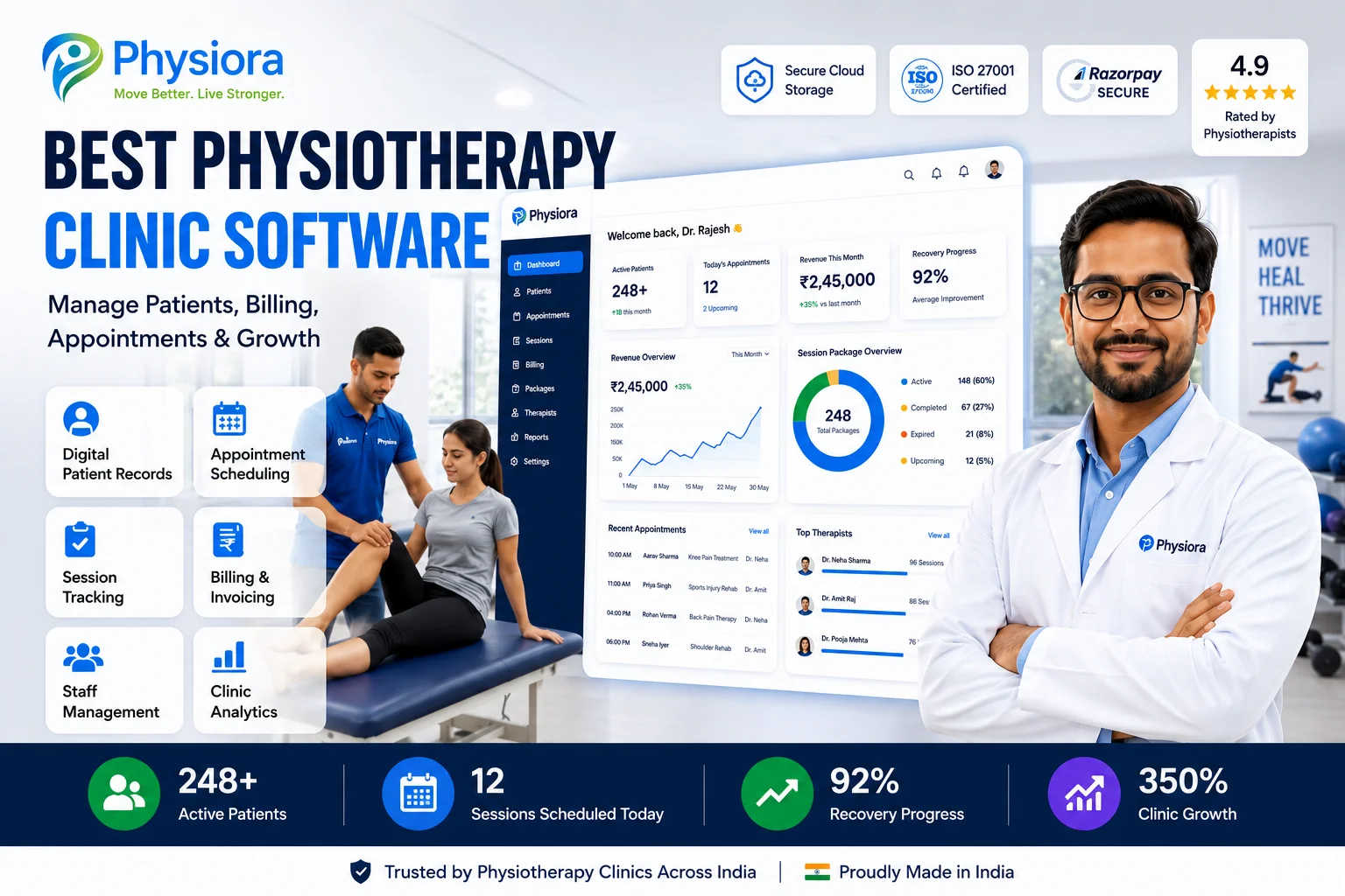Physiotherapy Clinic Management Software