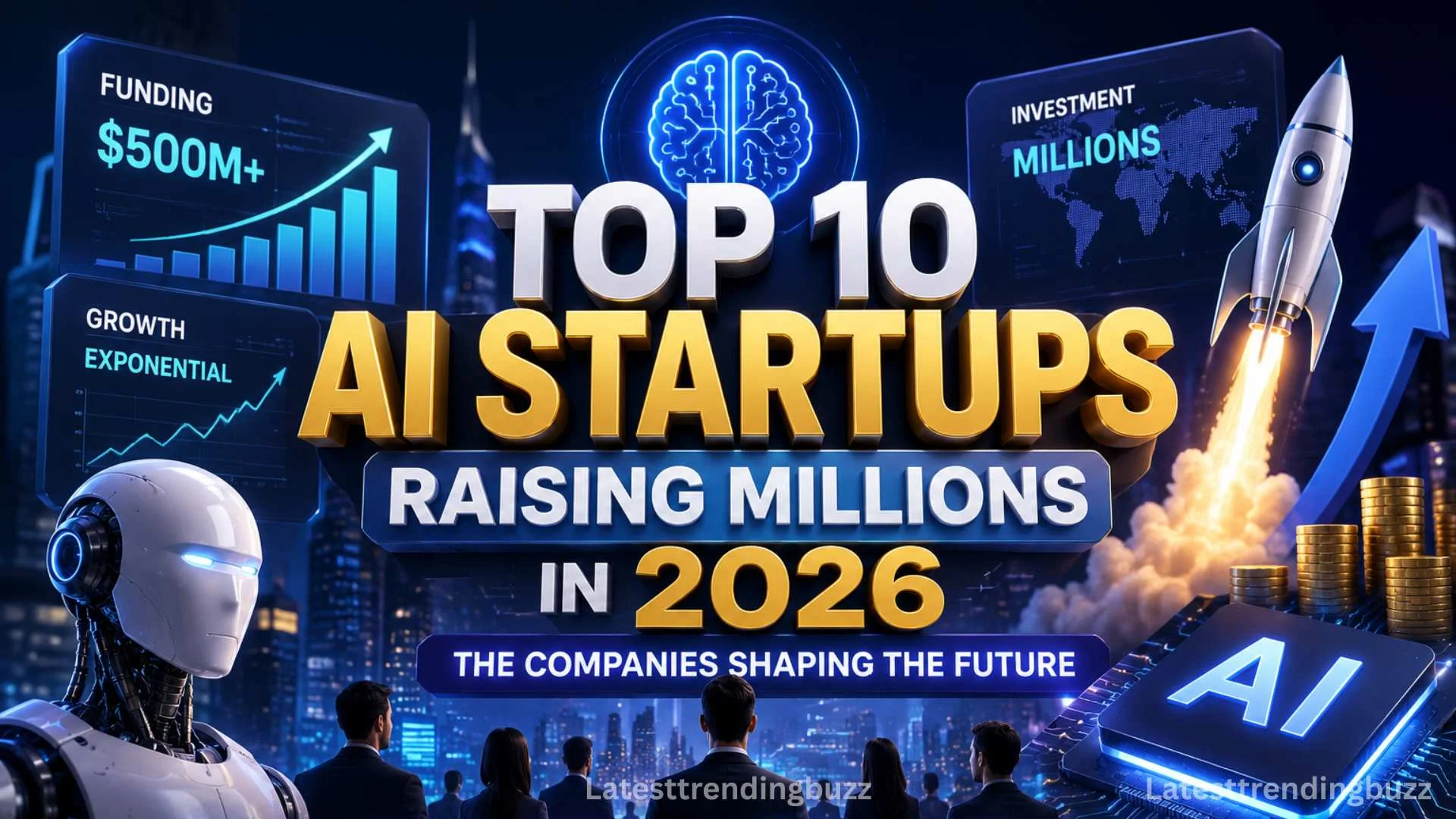 Top 10 AI Startups Raising Millions in 2026
